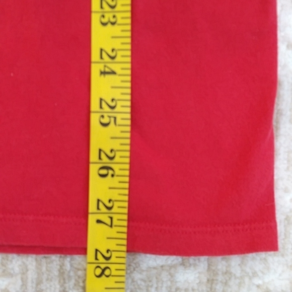 Nike Athletic Cut Crew Neck Tee Shirt XXL Red - Picture 9 of 9